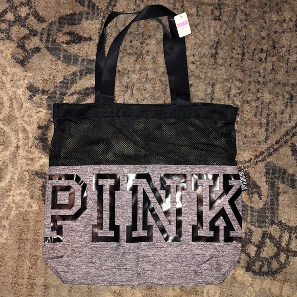 PINK Victoria's Secret Handbags - 🛍 Gray PINK bag